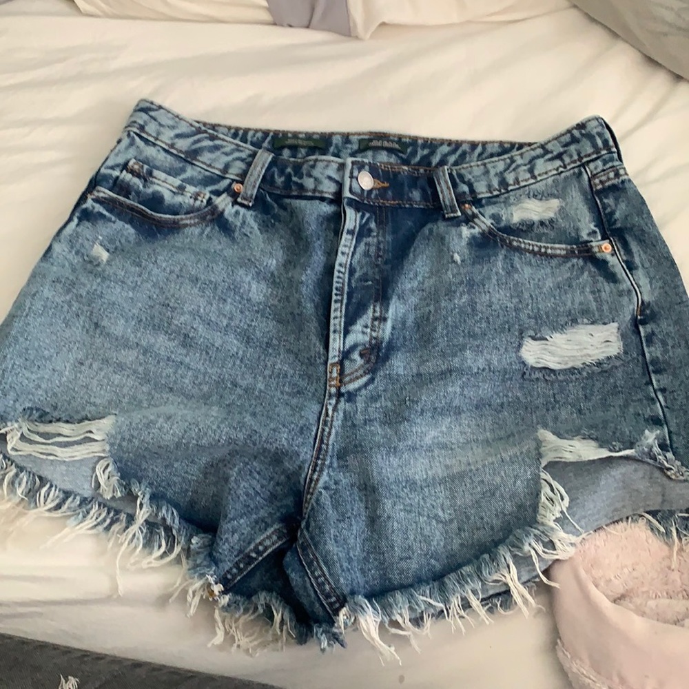 jean shorts